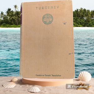 Ivan Turgenev Fathers and Sons 1951 Literature MacMillan England Novel Garnett